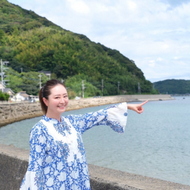 【開運・金運】青のケセランパサラン顕現・浄化と金運の博多人形 ラッキーショップ