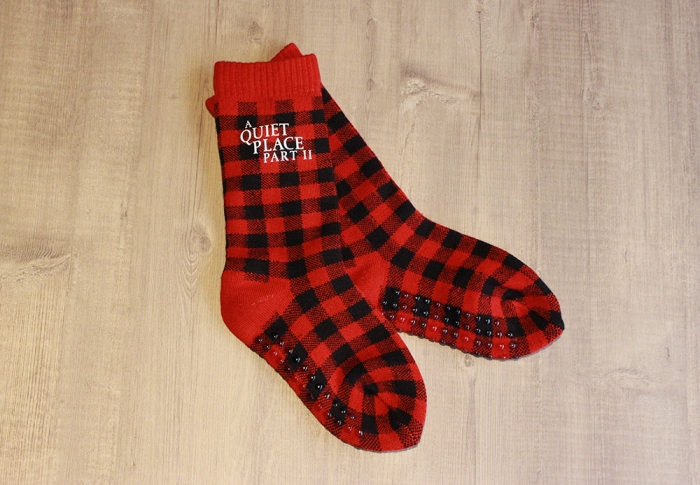 映画 クワイエット プレイス 破られた沈黙 オリジナル足底付きフリースソックスを3名様にプレゼント 天神サイト