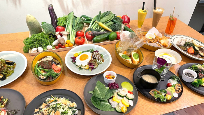 KOKUYO カフェ BAR ハイテーブル　約60kg 野外立ち飲みイベント活躍 規格外の野菜でフードロスに貢献！大名の「VEGETABLE LIFE CAFE by THE