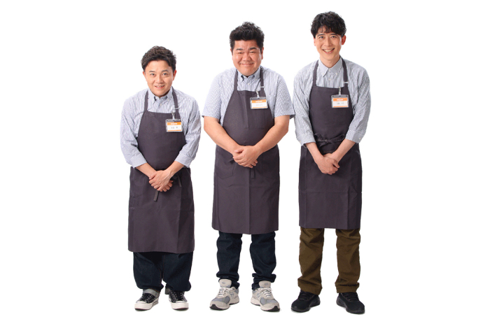 テレビ番組「ゴリパラ見聞録」の3人がやってくる！インキューブで