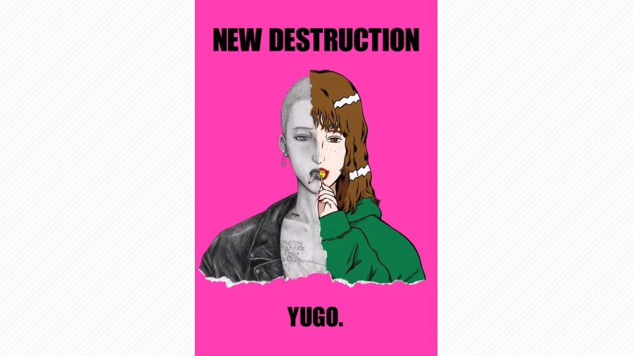 音楽 ファッション業界で大注目のイラストレーター Yugo 初の作品集発売を記念した個展が開催 天神サイト