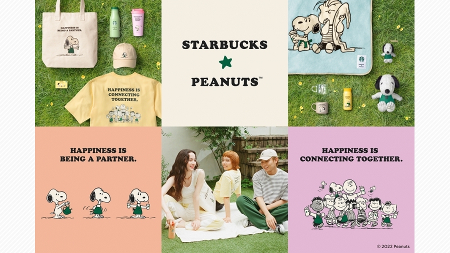 スタバとpeanutsの初コラボ Happiness Is Connecting Together 天神サイト