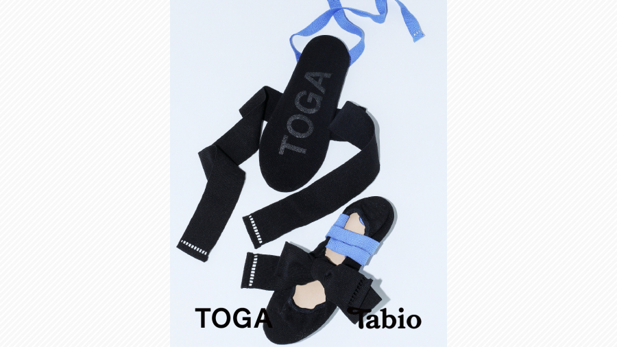 第五弾は新たなスタイルも登場！人気のTOGA × Tabioのコラボ靴下