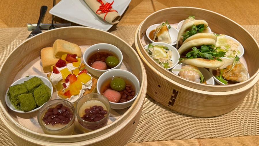 2段の蒸籠で登場！春水堂の台湾アフタヌーンティーで非日常を味わう