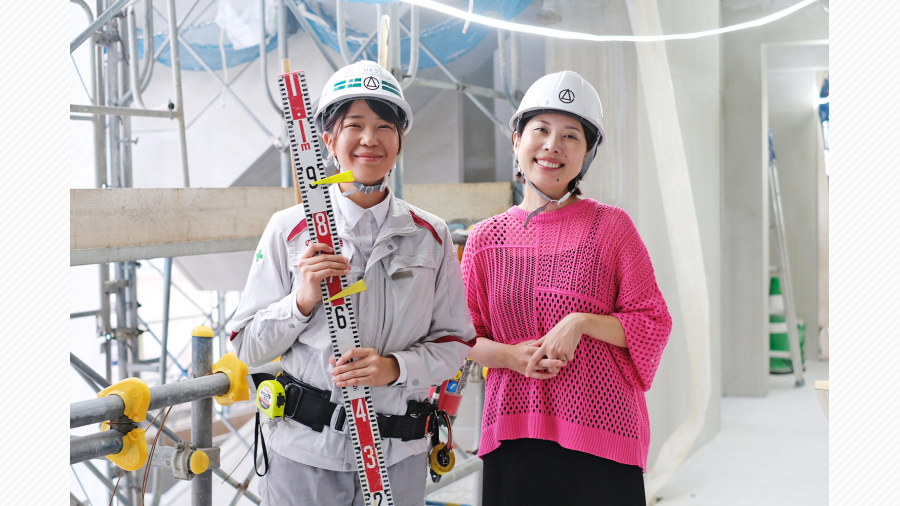 LOVE FMのDJ Annaが“けんせつ小町”に聞いてみた！（1） | 天神サイト